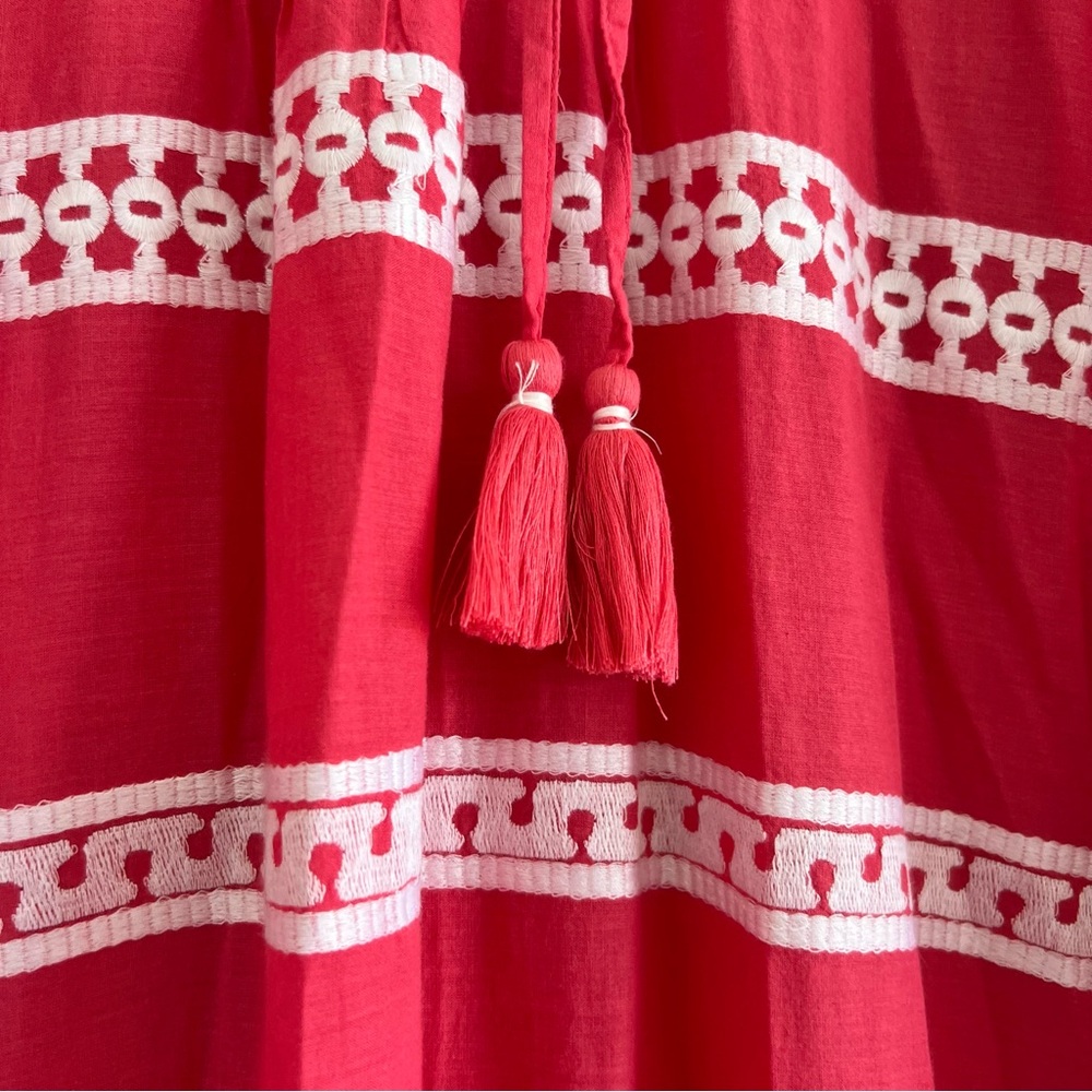 Oliphant Red Maxi Dress - Picture 8 of 12